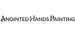 logo for anointed hands painting in lexington kentucky